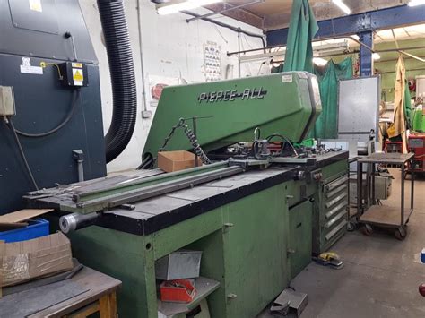 sheet metal fabrication equipment auction